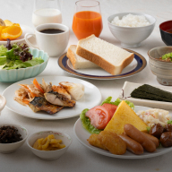 写真：朝食ブッフェ