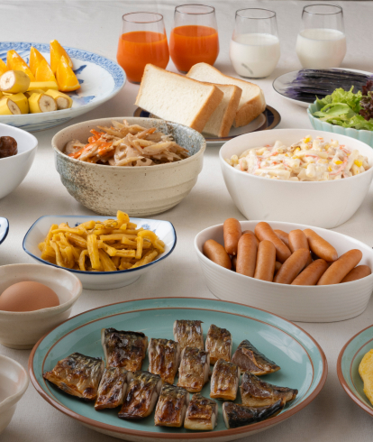 写真：朝食